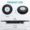 Queencar Generator Wheel Kit Compatible With Honda EU3000IS, Durable Construction,