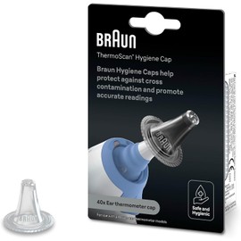 Braun LF40 Lens Filters for ThermoScan Ear Thermometers - Pack of 40
