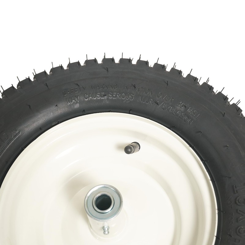 SCENIC ROAD Wheelbarrow Replacement Tire, 16" Wheel with Bearing and