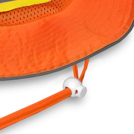 JORESTECH Safety Boonie Hat Reflective High Visibility Orange (One Size Fits All)