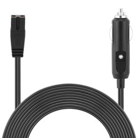 10-FT Mini Fridge DC Power Cable, Portable Car Cooler DC Charging Cable, Replacement 21V DC Charger Cable for Car Cooler Box/Car Mini Fridge Mobicool NFA