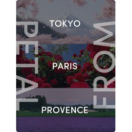 Kustie Travel Size Body Wash Set – Petal Shower Gel Trio with Real Cherry Blossom, Lavender & Rose Petals – 3 x 3.38 fl oz – Hydrating, Calming, TSA-Friendly Mini Gift for Women & Men