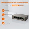 Tenda 5 Port Fast Ethernet PoE Switch mit 4 PoE+