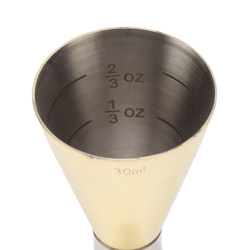 Cocktail Jigger Double Ended 304 Stainless Steel Bar Measuring Cup