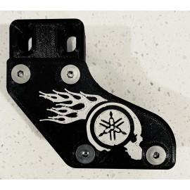 APC RACING RAPTOR 700 REAR CHAIN SLIDER AFTERMARKET SWINGARM GUIDE YAMAHA BURNING SKULL
