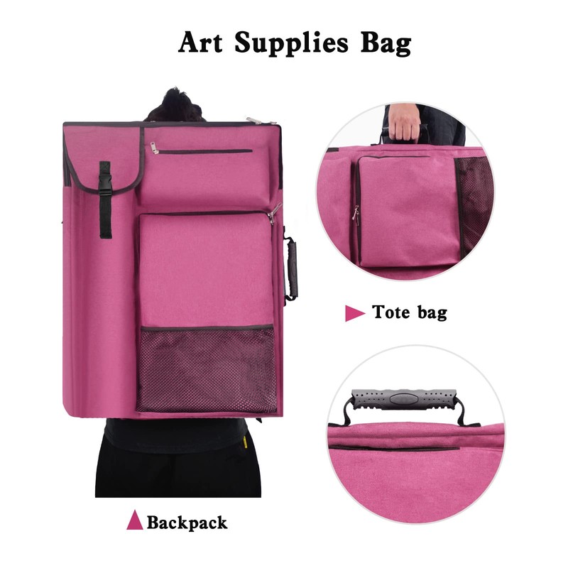 TreochtFUN Art Portfolio Case,Art Portfolio Bag 18 x 24, Artist