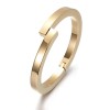 Stainless Steel Magnetic Clasp Plain BangleColor: Silver, Length: 6cm