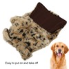 Pet Leopard Print Cloak Cute Retro Stylish Puppy Plush Jacket