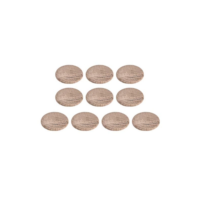 uxcell Wood Button Plugs 1 Inch Oak Hardwood Screw Hole