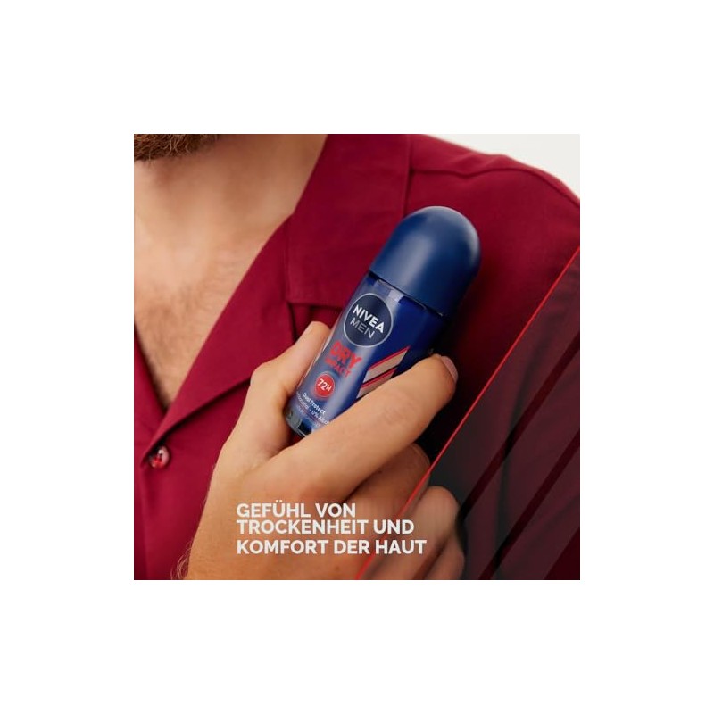 NIVEA MEN Dry Impact 72H Antiperspirant in Ball for Men