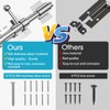6.3 Inch Slide Bolt Gate Latch, Barrel Bolt Latch, Silver