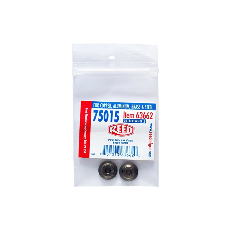 Reed Tool 2PK-75015 Cutter Wheels for Tubing Cutters, 2-Pack