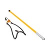 Notch SET1026 Big Shot Head with 8 ft. Pole, Black/Yellow