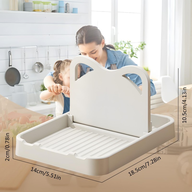 TORMEN Spoon Rest with Pot Lid Foldable Kitchen Tool Rest