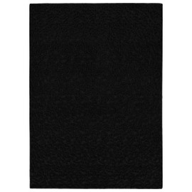 Garland Rug Ivy 3-Feet by 5-Feet Area Rug Black Floral Solid Color Area Rug - Durable, Stylish, and Soft Rug for Living Rooms, Hallways, Bedrooms, and High-Traffic Areas