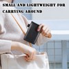 QXXQ Mini Notepad A7 Set, Small Notebook A7, PU Leather