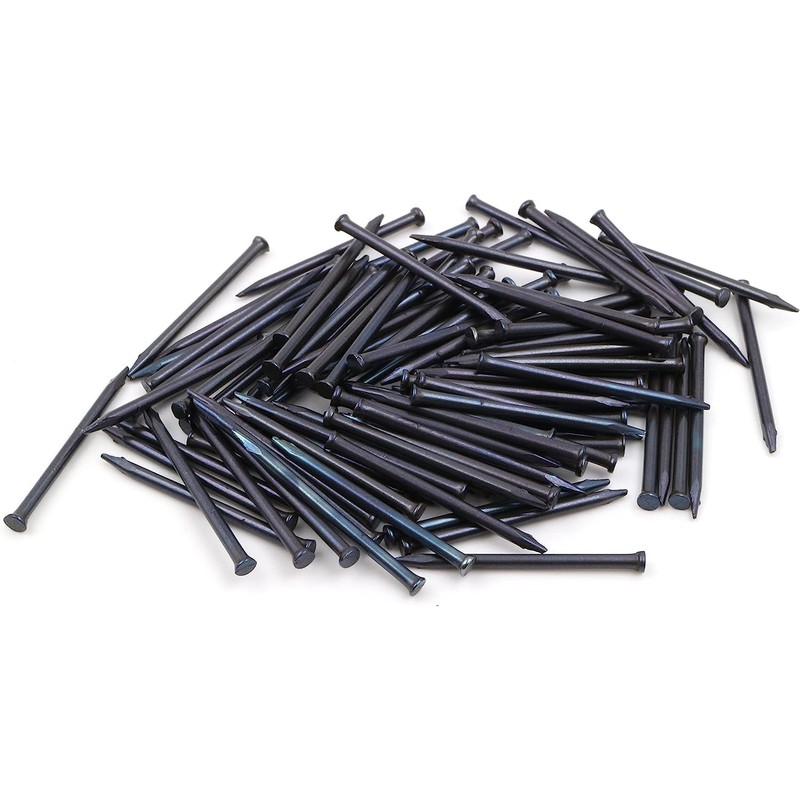 Design61 100 x Steel Pins Skirting Board Pins Nail 1.4