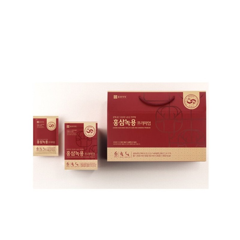 Jongkundang Health (추천)종근당 홍삼녹용 프리미엄 파우치 1개월분 6년근 (Recommendation) Jung