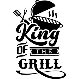 SEC Apparel Chef iron on patch transfers for Apron and more (King of The Grill)