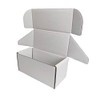 8x4x4" WHITE SHIPPING BOXES CARDBOARD POSTAL MAILING GIFT PACKET SMALL