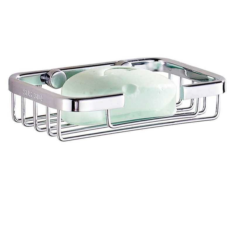AIYoo 304 Stainless Steel Soap Dish Holder,Storage Soap Saver Wall