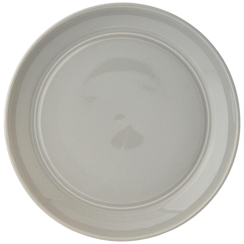 DINNERSET 16PCS GREY STONEWARE RIDGE