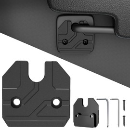 Sun Visor Repair Kit Fits for Dodge RAM 1500 Trucks 2019-2023, 1 Pack Aluminum Black Sun Visor Clip, Car Sun Visor Fixer, Truck Visor Clip Fix Kit, Visor Clips for Cars, Dodge Ram 1500 Accessories