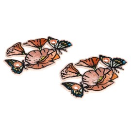 C SEVEN C7skates Shoe Lace Charm Accessory Decoration (Peach Poppy)