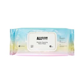 The Face Shop 더페이스샵 올클리어 미셀라 클렌징 워터 티슈 40매 The Face Shop All Clear Micellar Cleansing Water Wipes 40 Sheets