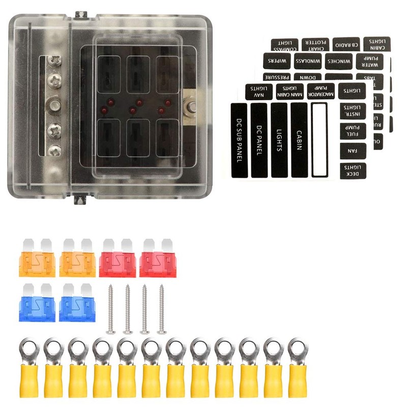 Fuse Holder 12 Volt - 32 Volt Boat Motor Home