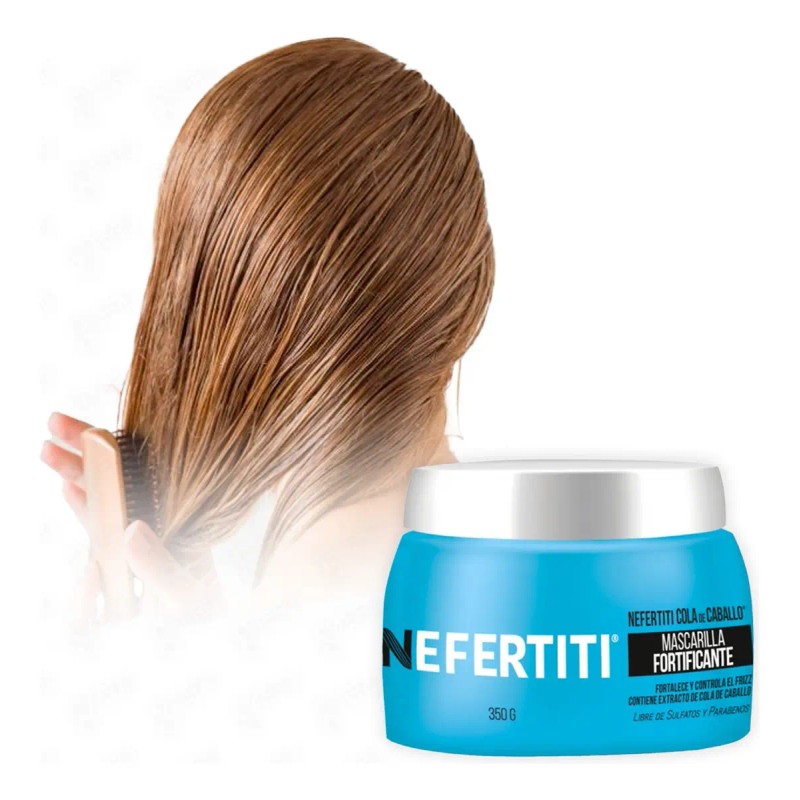 Mascarilla Cabello Cola Caballo Nefertiti 350gr