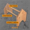 SE Mini Wood Pliers Rack - Pine Wood Dowels Rack