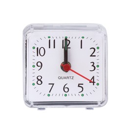 Haiki Square Alarm Clock Desk Table for Time Clocks for Home Bedroom Book Room Desk Decorations