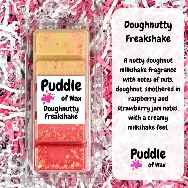Puddle of Wax - Doughnutty Freakshake Soy Wax Melt Snap