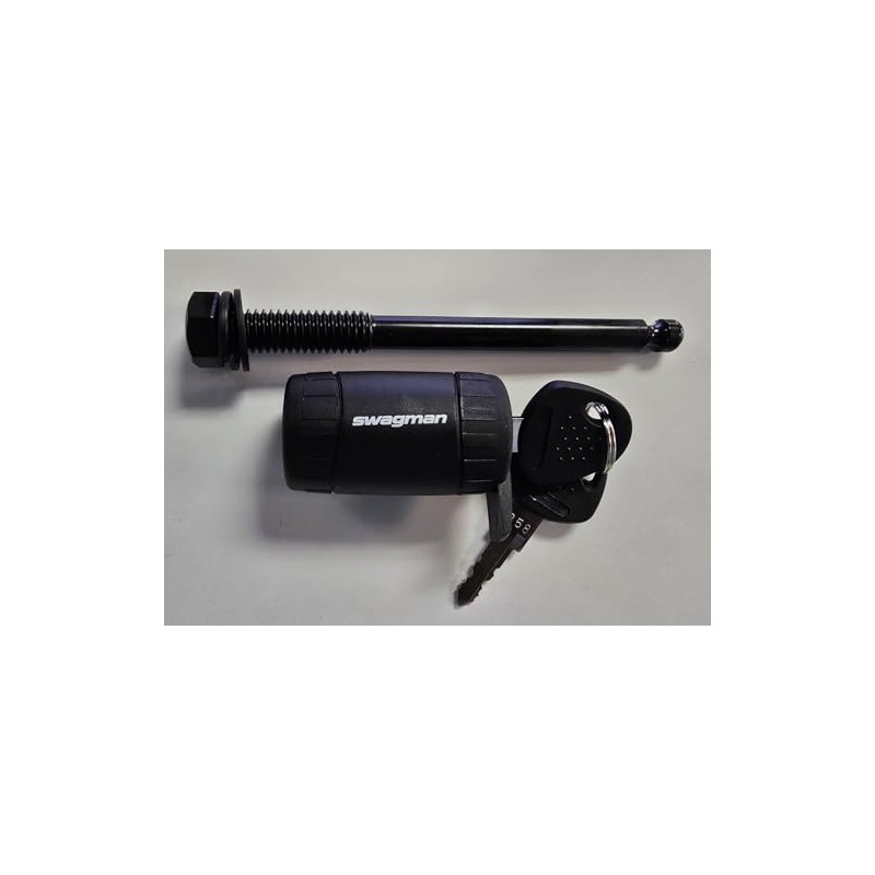 Swagman Anti-Wobble 1/2" Threaded Hitch Pin, Black