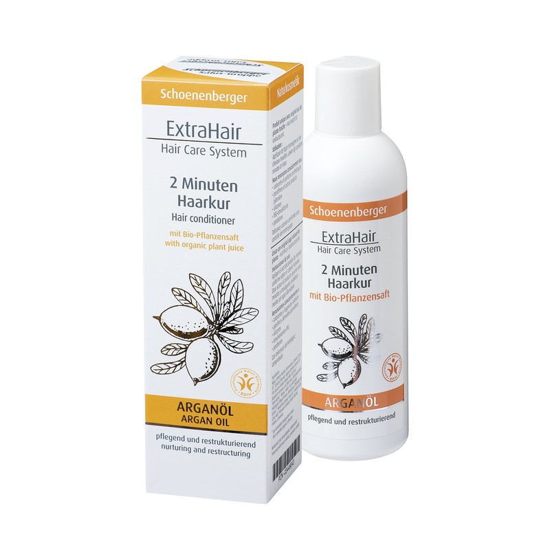 Schoenenberger Naturkosmetik ExtraHair 2-Minute Hair Treatment BDIH 200 ml