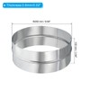 PATIKIL 10" Duct Connector, Galvanized Steel Duct Coupling Vent Coupler