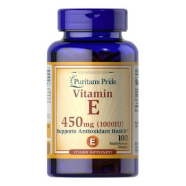 Vitamina E 1000iu 450mg X 100 Softgel Usa