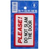 Castle V136 Please Do Not Slam Door Sticker Accessories Styling