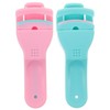 WOONEKY 2pcs Eyelash Makeup Tools Plastic Curlers Clamp Easy to Hold Curl Your Lashes