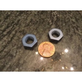 military 2 aluminum MS military nuts blue anodize racing fuel and hydraulic lines 3/8