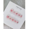 Tomato nail with water droplets - Coffin Egg / 물방울