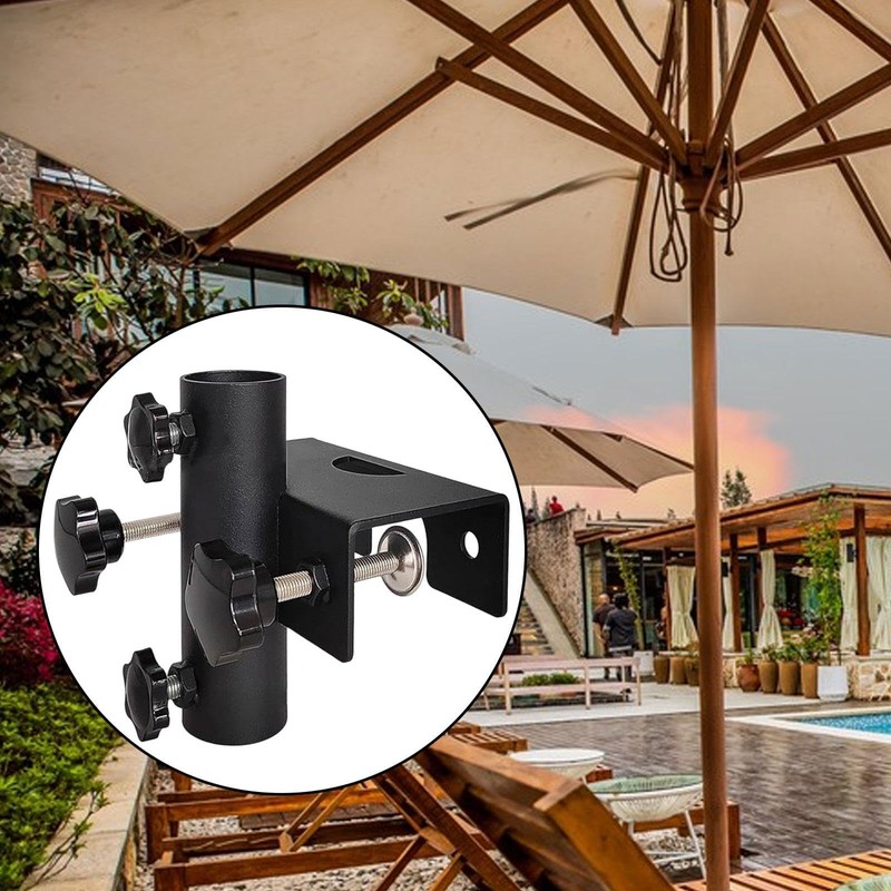 Deck Mount Umbrella Holder Easy to Install Fixing Bracket Fixture
