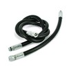 Best Divers Frusta Standard/Gomma, Manometro 80 cm, 7/16 f, 7/16