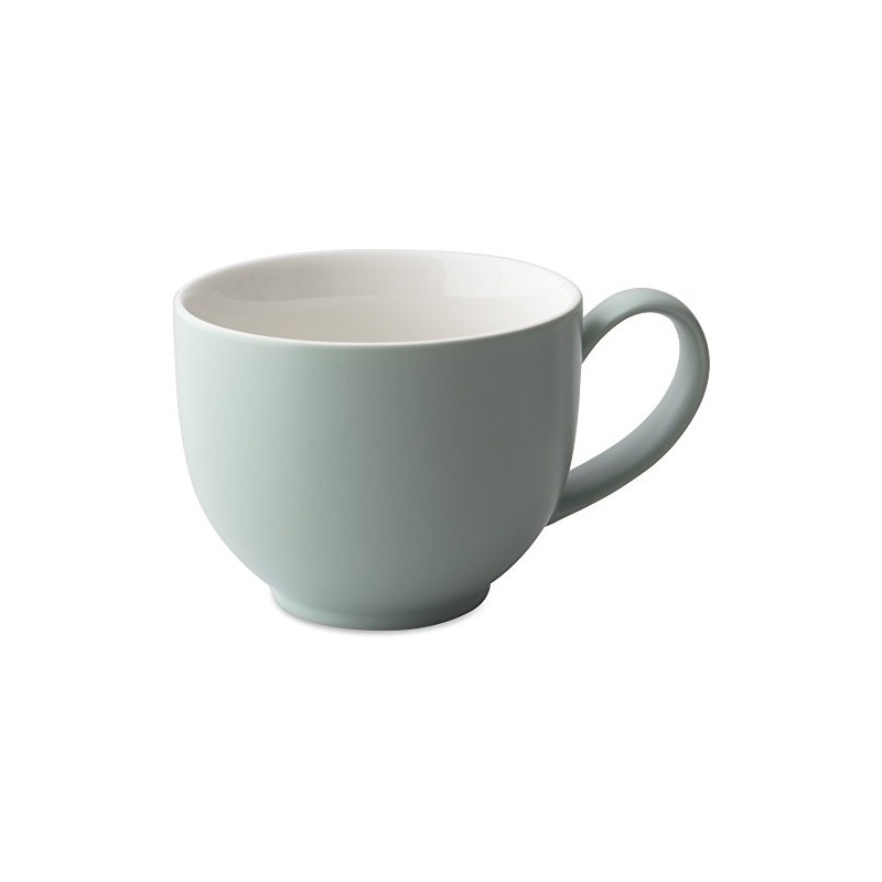FORLIFE Q Tea Cup with Handle Satin Finish (Set of