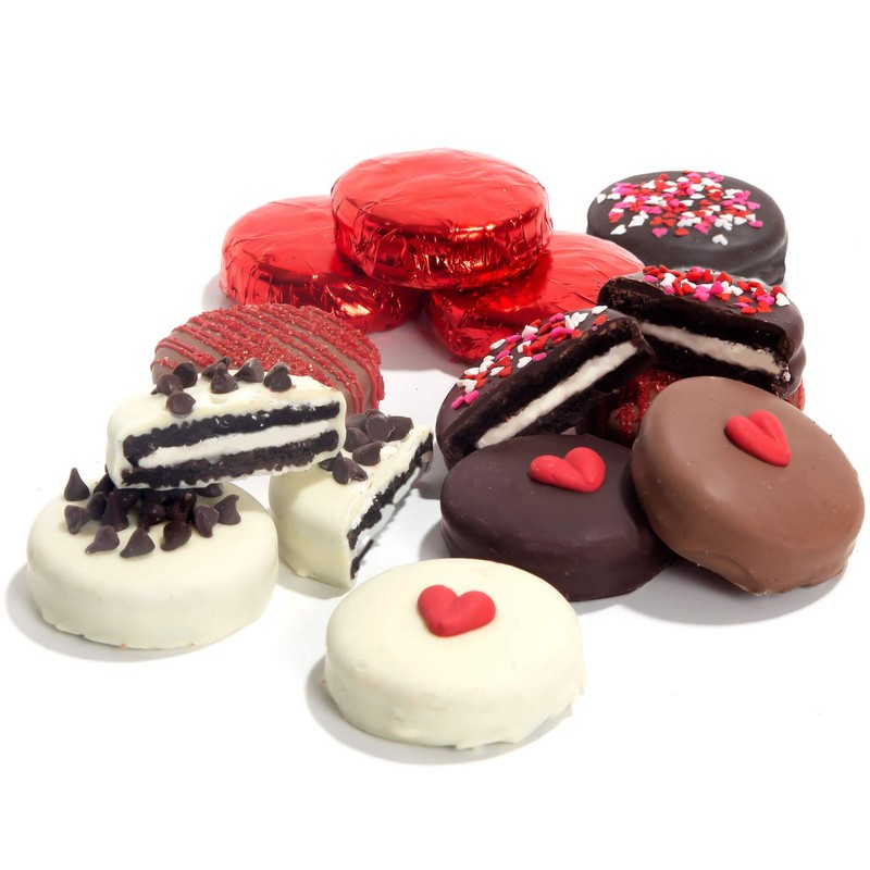 Sweet Love Chocolate Covered Oreos Dozen Gift Box