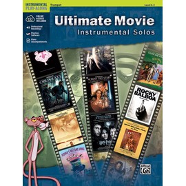 Ultimate Movie Instrumental Solos: Trumpet (Book & CD): Trumpet, Level 2-3 (Alfred's Instrumental Play-Along)