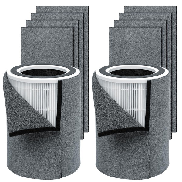 Harebery Upgrade HP670 Replacement Filter Set Compatible with Hunter HP670
