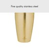 Viners Barware Gold Brushed Stainless Steel Cocktail Shaker, 500 Millilitre