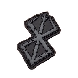 LEGEEON Blackout Berserk Brand of Sacrifice Anime Manga PVC Patch